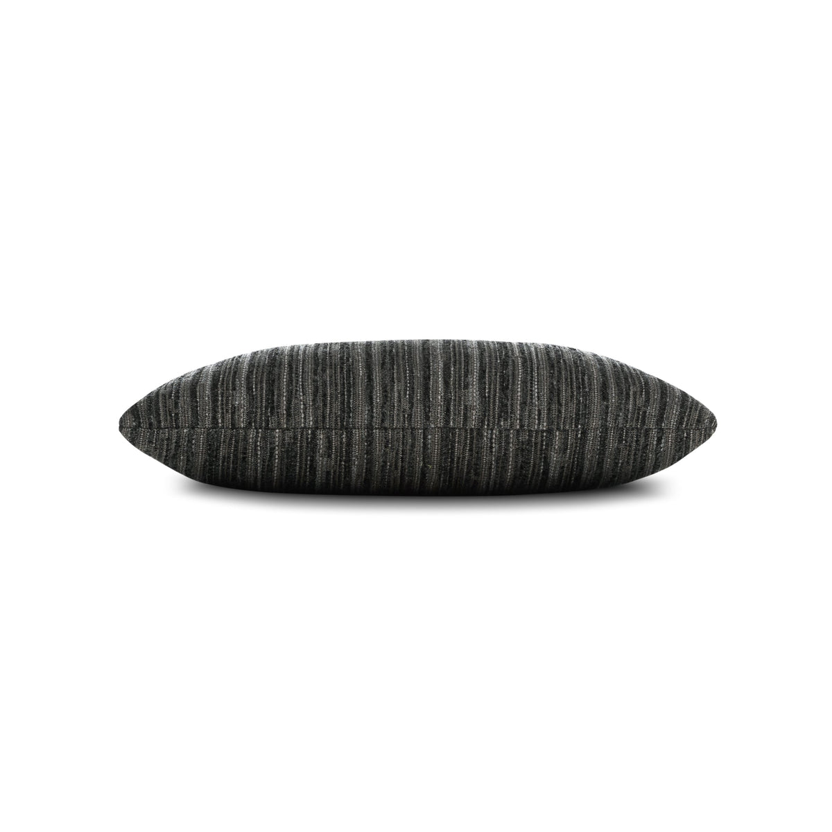 Elaine Smith Luxe Stripe Charcoal Outdoor Pillow