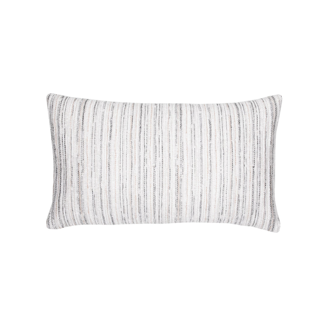 Elaine Smith Luxe Stripe Pebble outdoor pillow, beige