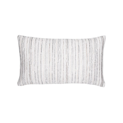 Elaine Smith Luxe Stripe Pebble outdoor pillow, beige