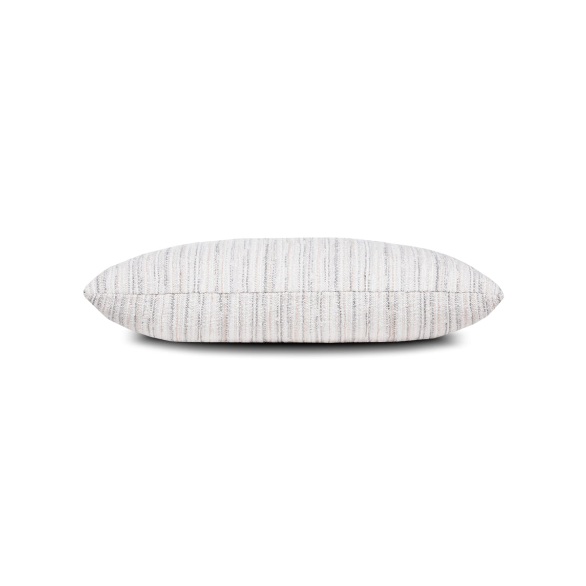 Elaine Smith Luxe Stripe Pebble outdoor pillow, beige - view 8