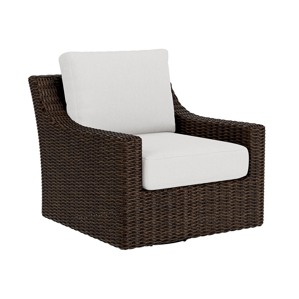 Lloyd Flanders Mesa Swivel Glider Lounge Chair, lifestyle photo 1