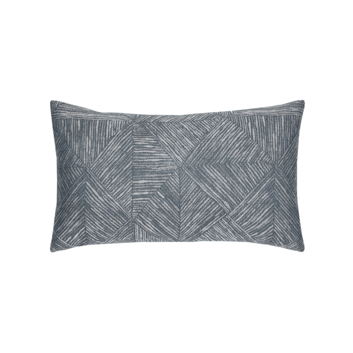 Elaine Smith Reimagine Denim Outdoor Pillow - front