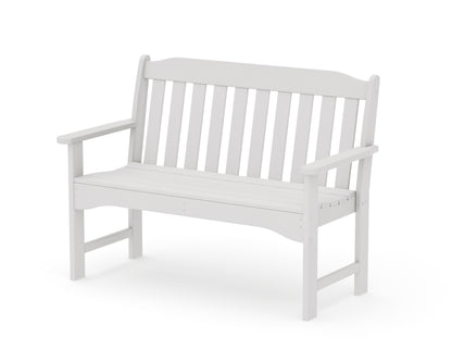 POLYWOOD Country Living 48" Garden Bench in Vintage White