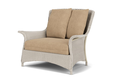 Lloyd Flanders Mandalay Chair and a Half in Linen with Hayden Sand fabric, view 10