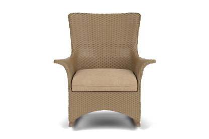 Lloyd Flanders Mandalay Porch Rocker in Fawn with Hayden Sand fabric