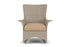 Lloyd Flanders Mandalay Porch Rocker in French Beige with Hayden Sand fabric