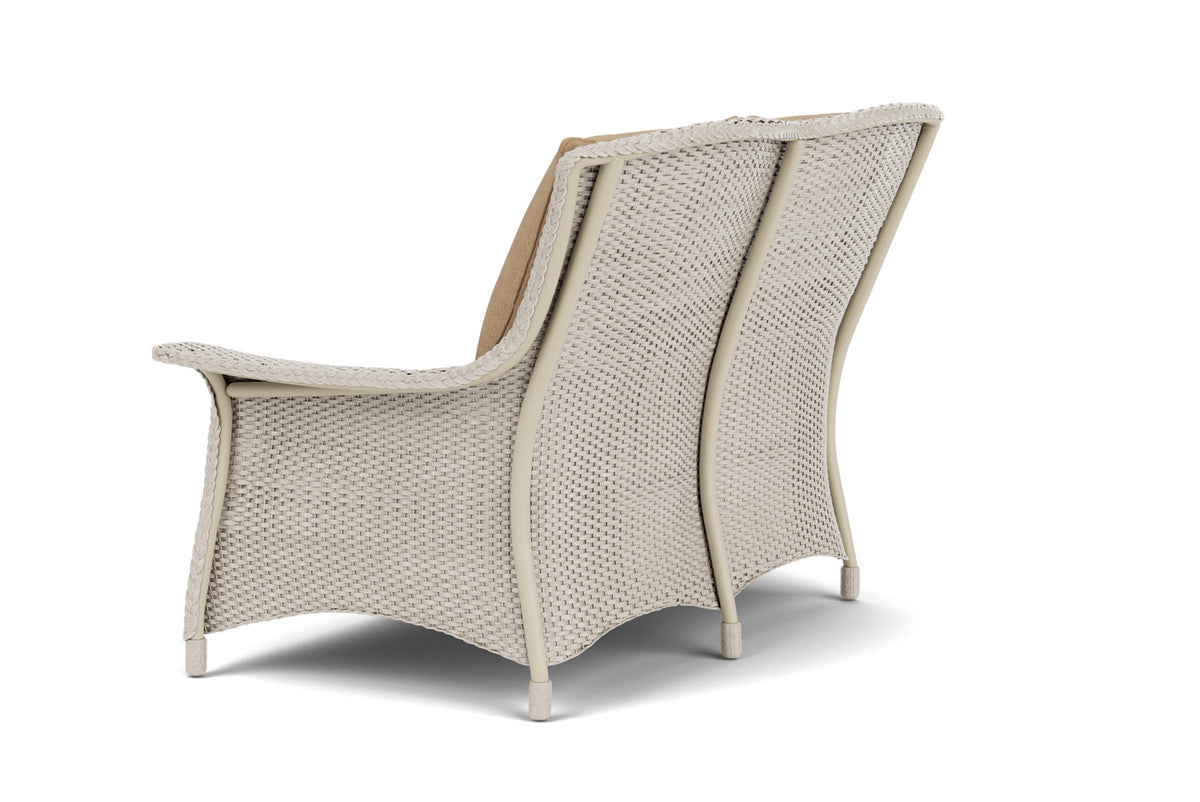 Lloyd Flanders Mandalay Conversation Set in Linen with Hayden Sand fabric, view 8