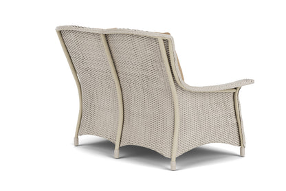 Lloyd Flanders Mandalay Loveseat in Linen with Hayden Sand fabric, view 6
