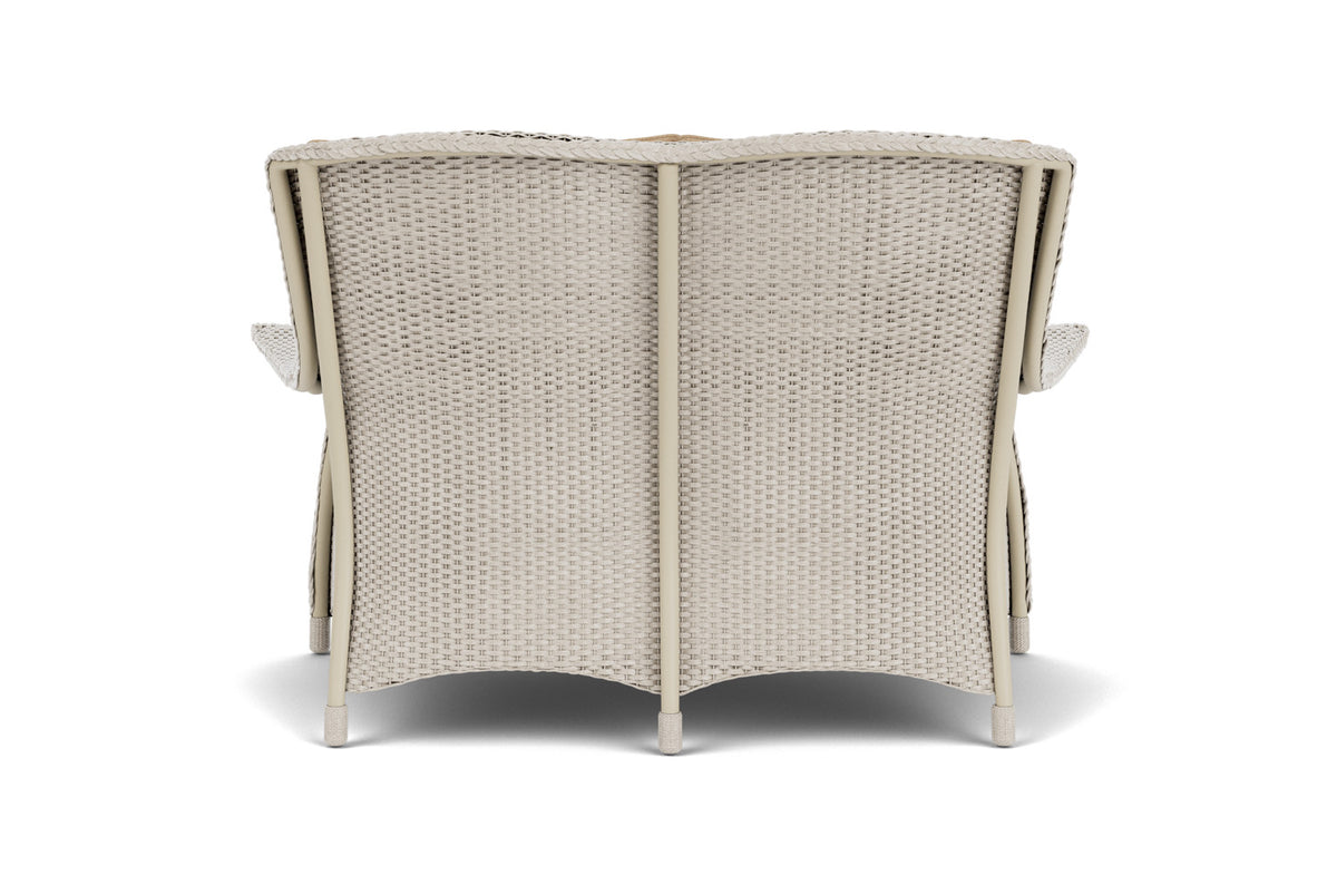 Lloyd Flanders Mandalay Conversation Set in Linen with Hayden Sand fabric, view 7