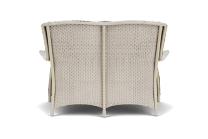 Lloyd Flanders Mandalay Loveseat in Linen with Hayden Sand fabric, view 7
