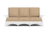 Lloyd Flanders Mandalay Sofa in White with Hayden Sand fabric