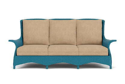 Lloyd Flanders Mandalay Living Room Set in Peacock with Hayden Sand fabric