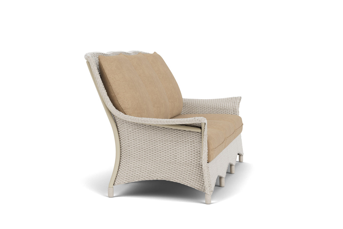 Lloyd Flanders Mandalay Sofa in Linen with Hayden Sand fabric, view 4