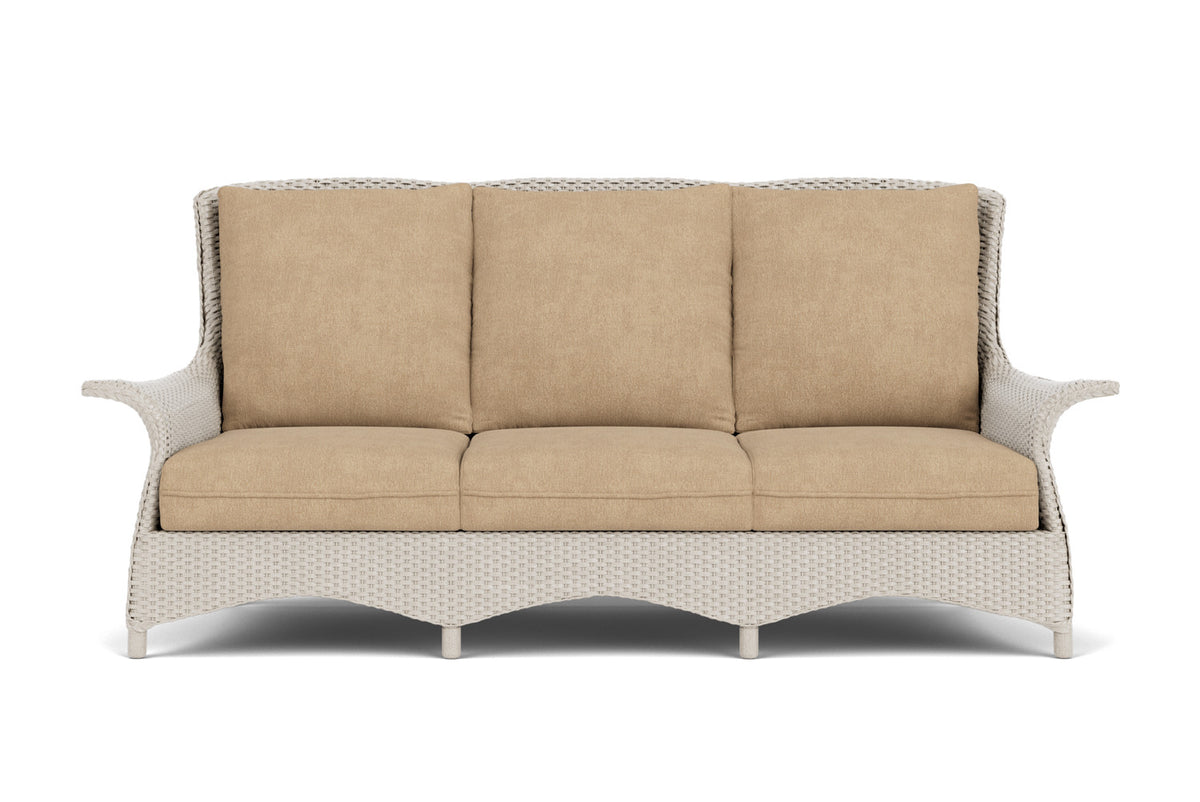 Lloyd Flanders Mandalay Sofa in Linen with Hayden Sand fabric