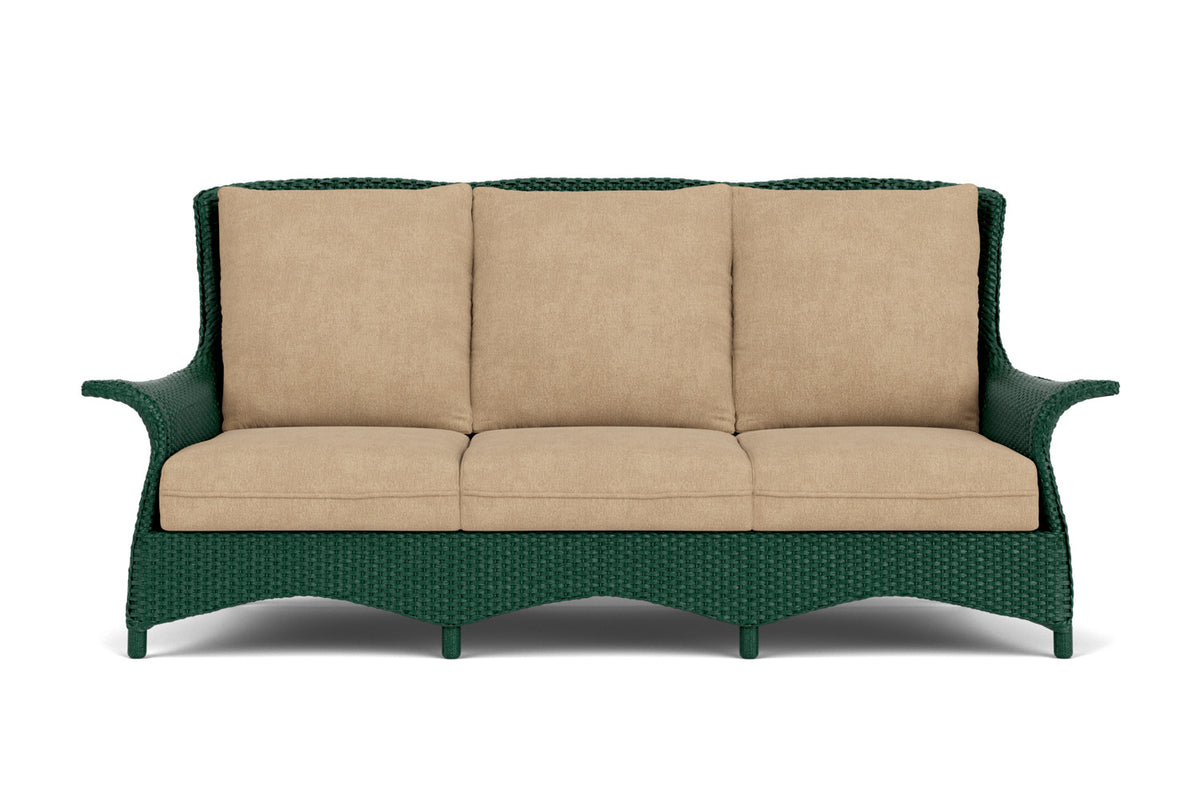 Lloyd Flanders Mandalay Sofa in Woodland with Hayden Sand fabric