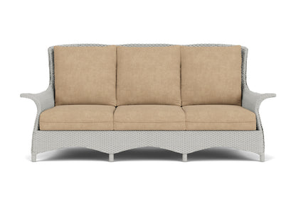 Lloyd Flanders Mandalay Sofa in Platinum with Hayden Sand fabric