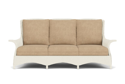 Lloyd Flanders Mandalay Living Room Set in Ivory with Hayden Sand fabric