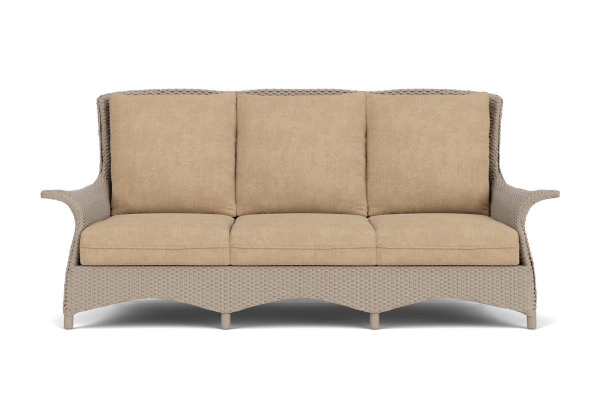 Lloyd Flanders Mandalay Sofa in French Beige with Hayden Sand fabric