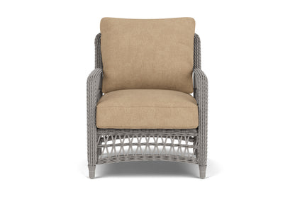 Lloyd Flanders Mackinac Lounge Chair with Hayden Sand fabric