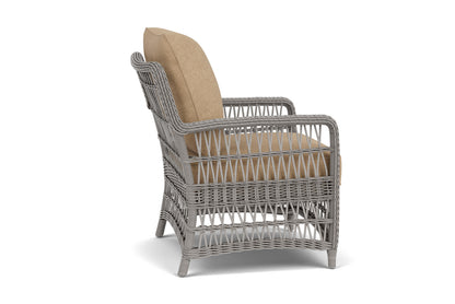 Lloyd Flanders Mackinac Lounge Chair with Hayden Sand fabric, view 5