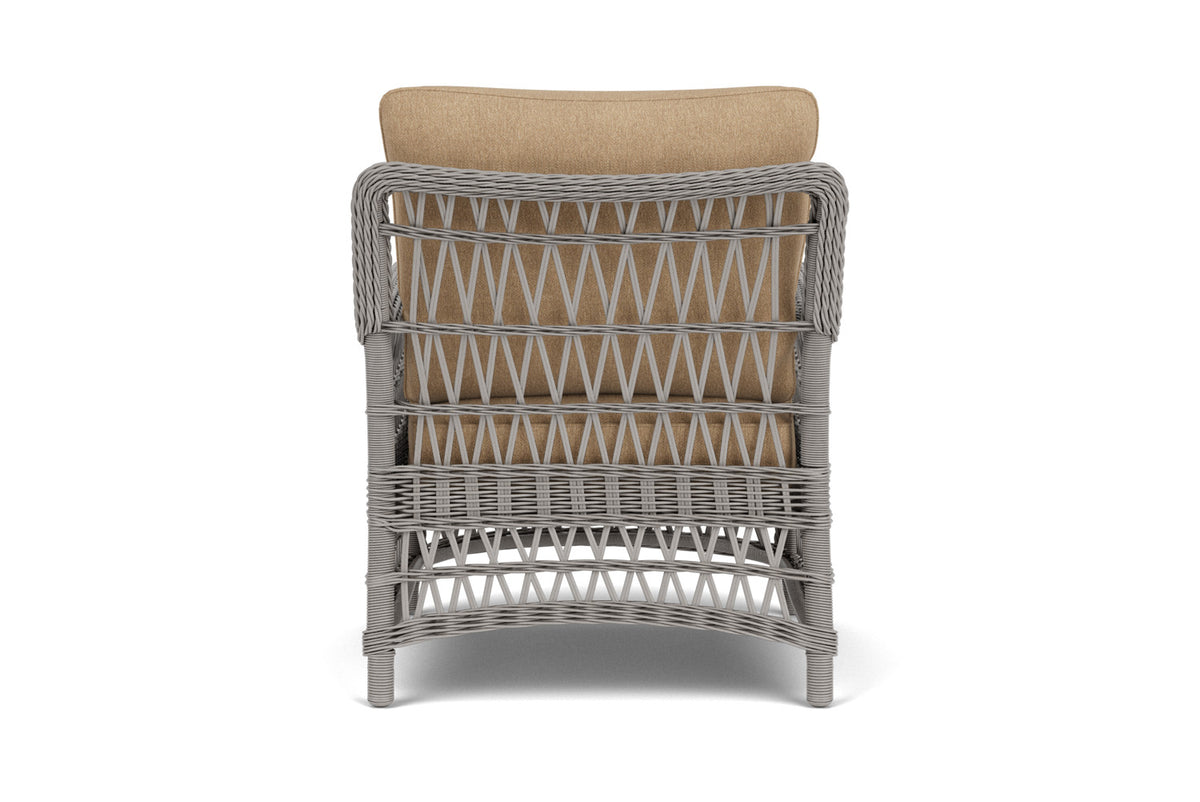 Lloyd Flanders Mackinac Lounge Chair with Hayden Sand fabric, view 7