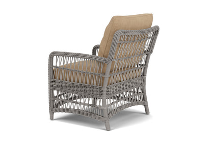 Lloyd Flanders Mackinac Lounge Chair with Hayden Sand fabric, view 8