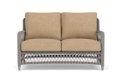 Lloyd Flanders Mackinac Loveseat with Hayden Sand fabric