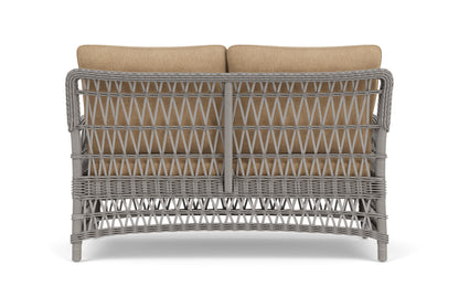 Lloyd Flanders Mackinac Conversation Set with Hayden Sand fabric, view 7