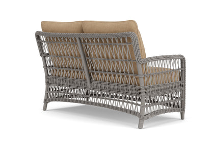 Lloyd Flanders Mackinac Conversation Set with Hayden Sand fabric, view 6