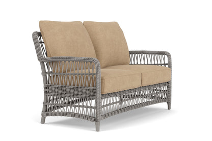 Lloyd Flanders Mackinac Conversation Set with Hayden Sand fabric, view 3