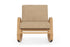 Lloyd Flanders Riviera Lounge Rocker with Hayden Sand fabric
