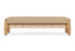 Lloyd Flanders Riviera Garden Bench with Hayden Sand fabric