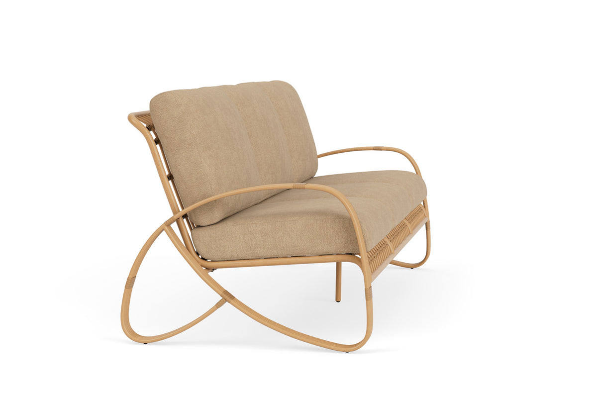 Lloyd Flanders Riviera Sofa with Hayden Sand fabric, view 4