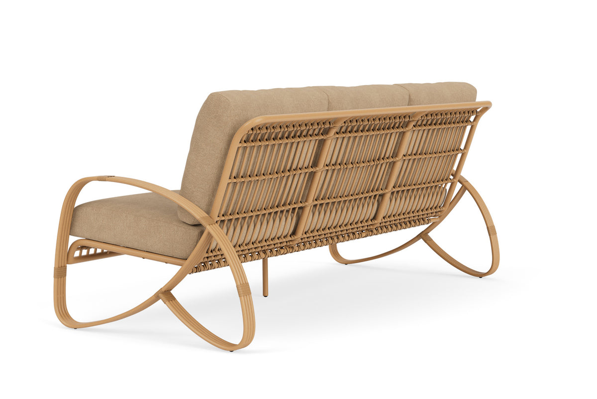 Lloyd Flanders Riviera Sofa with Hayden Sand fabric, view 8