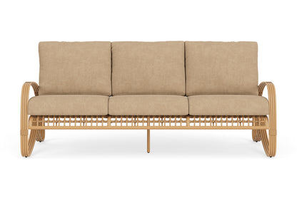 Lloyd Flanders Riviera Sofa with Hayden Sand fabric