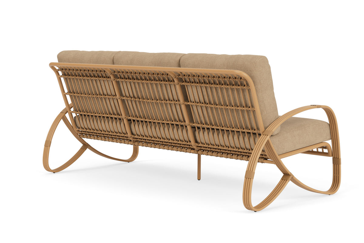 Lloyd Flanders Riviera Living Room Set with Hayden Sand fabric, view 6