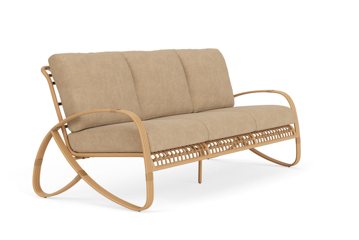 Lloyd Flanders Riviera Sofa with Hayden Sand fabric, view 3