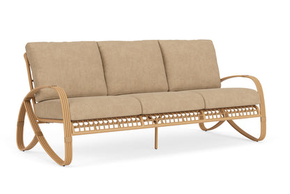 Lloyd Flanders Riviera Living Room Set with Hayden Sand fabric, view 2