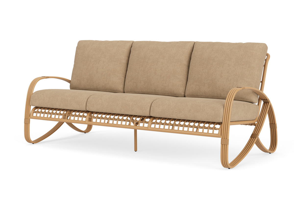 Lloyd Flanders Riviera Sofa with Hayden Sand fabric, view 10