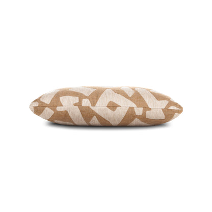 Elaine Smith Fascination Caramel outdoor pillow, brown - view 10