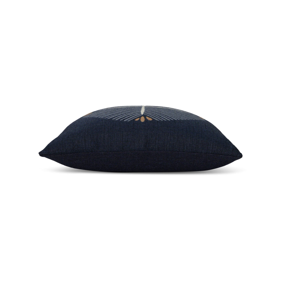 Elaine Smith Direction Indigo outdoor pillow, navy - view 8