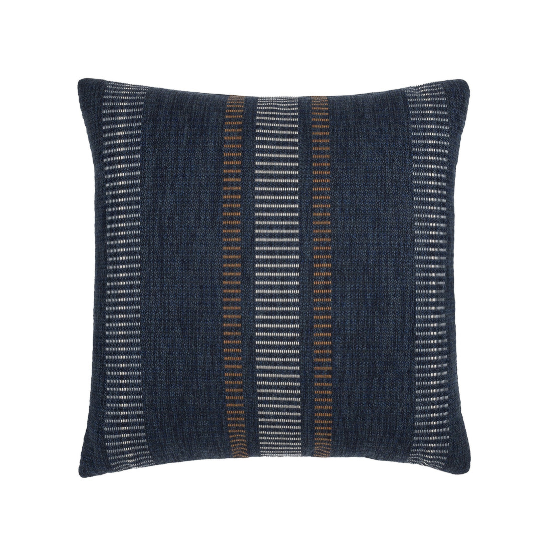 Elaine Smith Journey Indigo outdoor pillow, navy - view 2