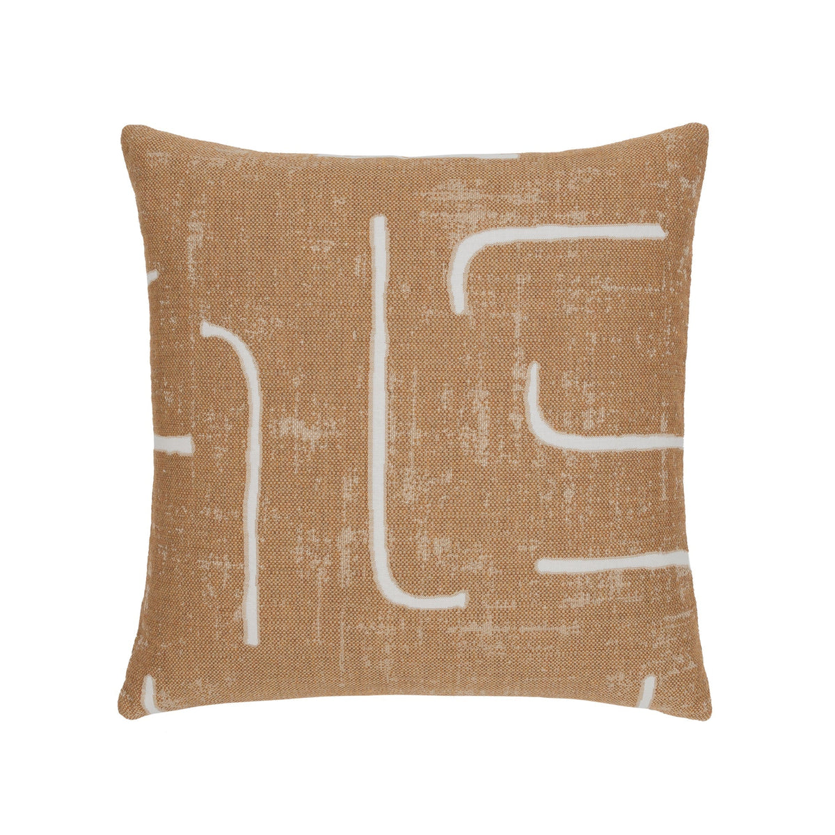 Elaine Smith Instinct Caramel Outdoor Pillow