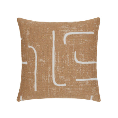 Elaine Smith Instinct Caramel Outdoor Pillow