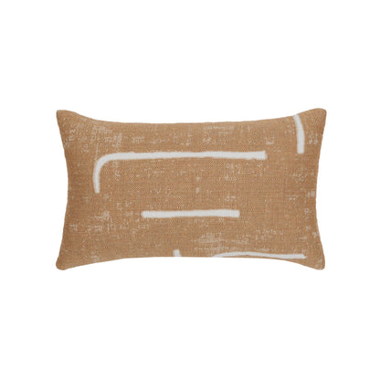 Elaine Smith Instinct Caramel Outdoor Pillow