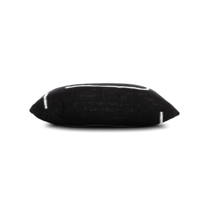Elaine Smith Instinct Ebony outdoor pillow, black - view 11