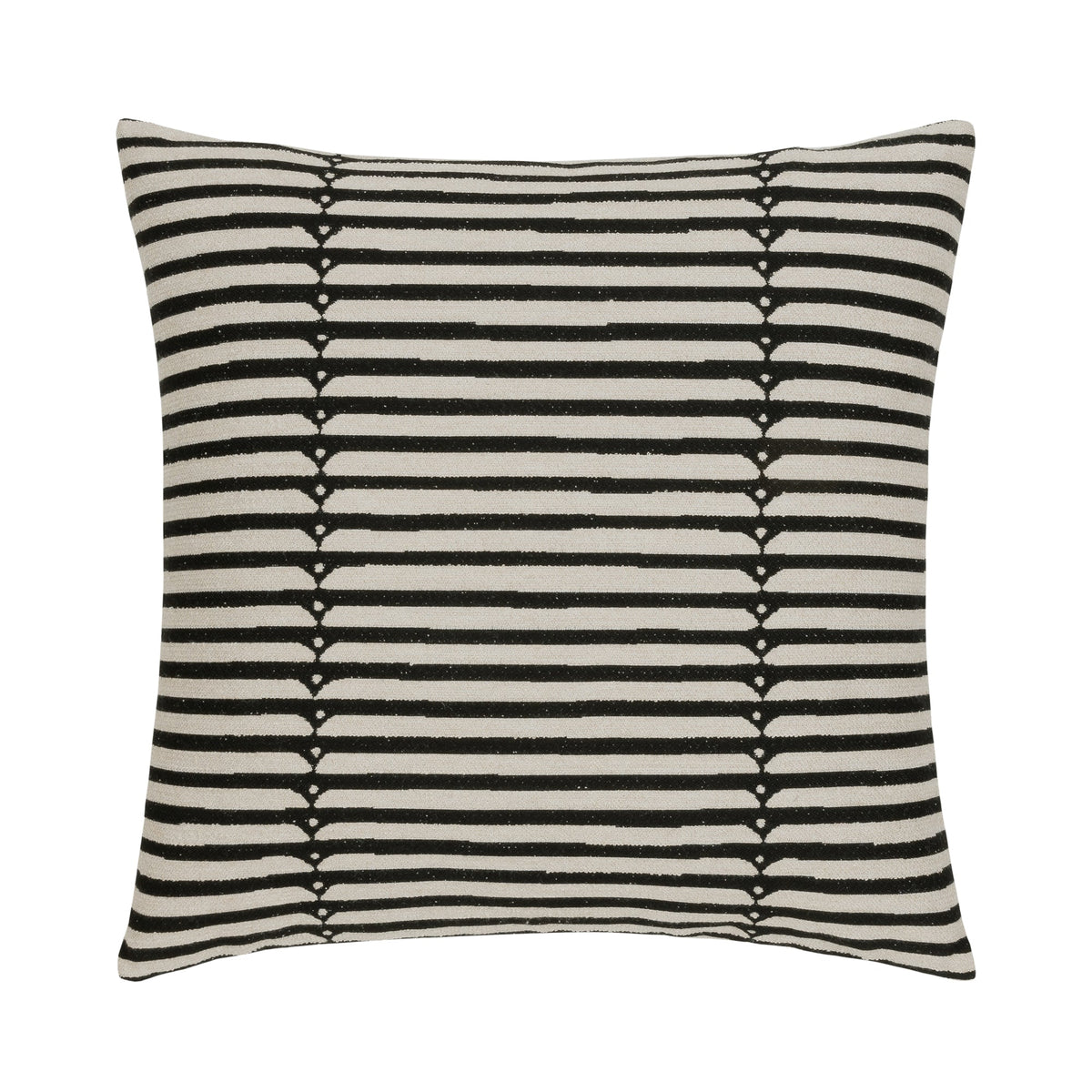 Elaine Smith Sincerity Ebony outdoor pillow, black - view 3