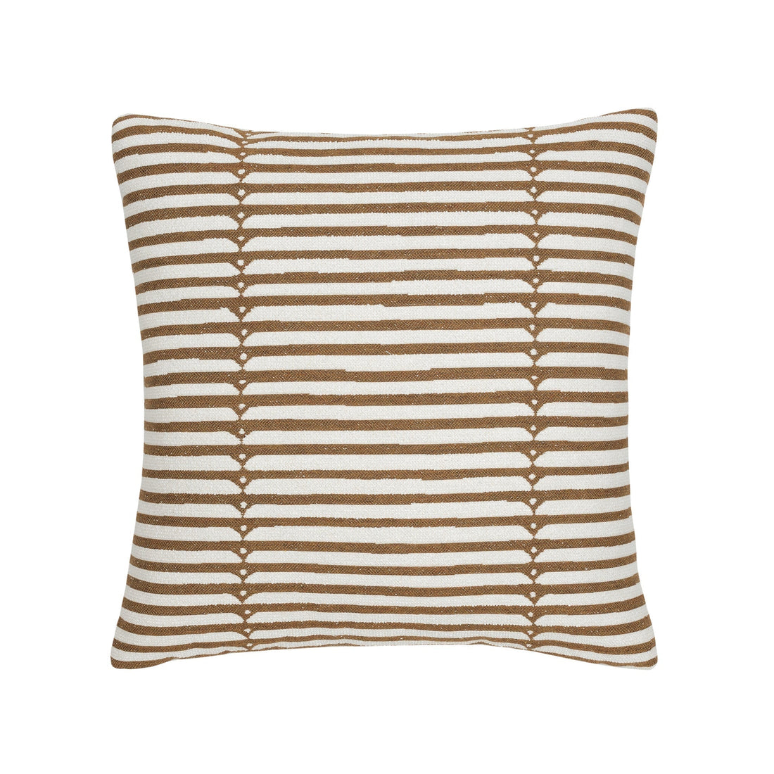Elaine Smith Sincerity Caramel outdoor pillow, brown - view 2