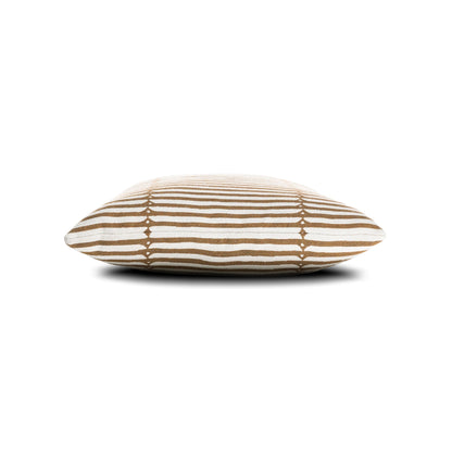 Elaine Smith Sincerity Caramel outdoor pillow, brown - view 10
