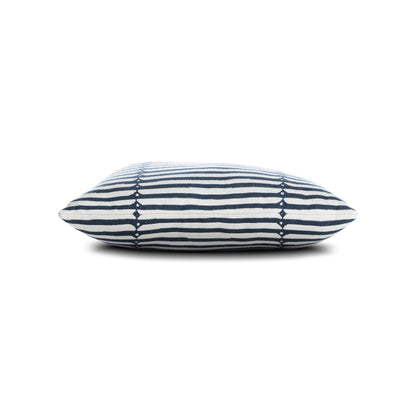 Elaine Smith Sincerity Denim outdoor pillow, blue - view 12